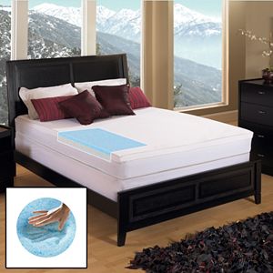 Gel Memory Foam 3-in. Mattress Topper