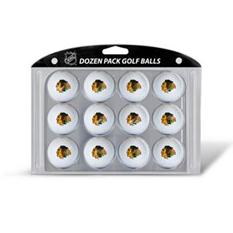 Team Golf Chicago Blackhawks 12-Pack Golf Balls