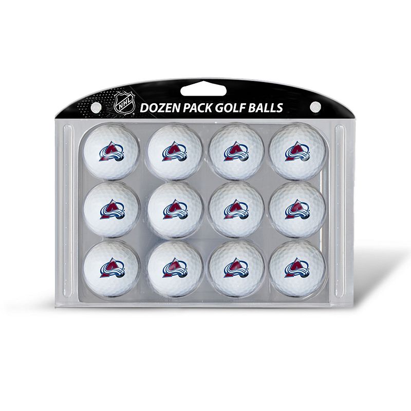 UPC 637556136039 product image for Team Golf Colorado Avalanche 12-Pack Golf Balls | upcitemdb.com