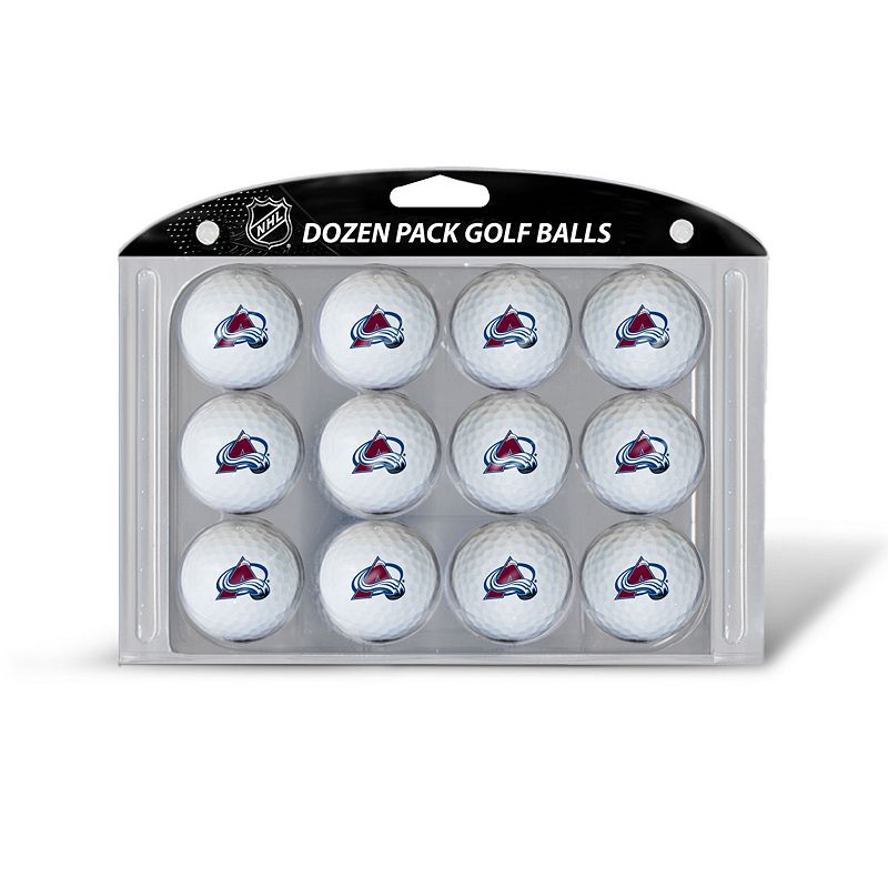 UPC 637556136039 product image for Team Golf Colorado Avalanche 12-Pack Golf Balls, Multicolor | upcitemdb.com