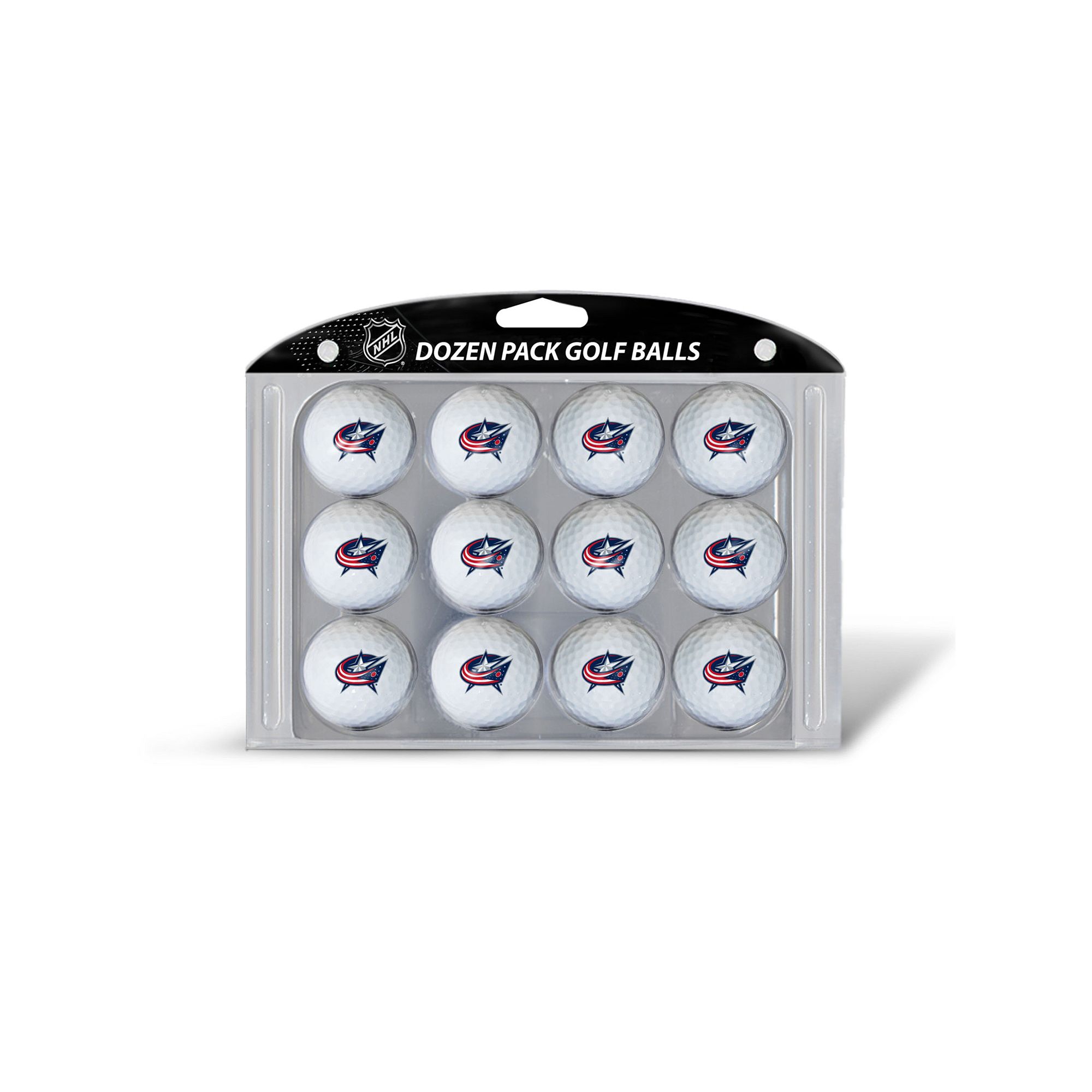 Team Golf Columbus Blue Jackets 12-Pack Golf Balls