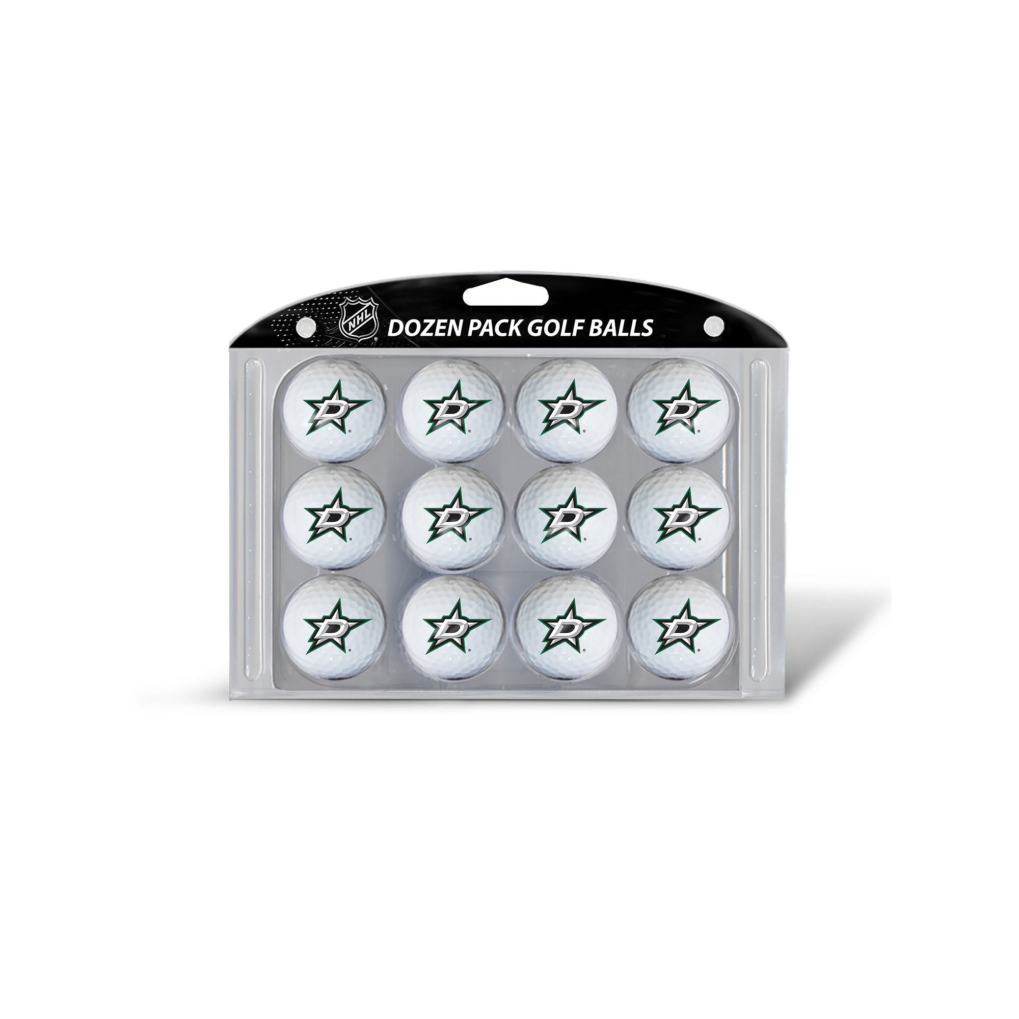 Team Golf Dallas Stars 12-Pack Golf Balls, Str Team