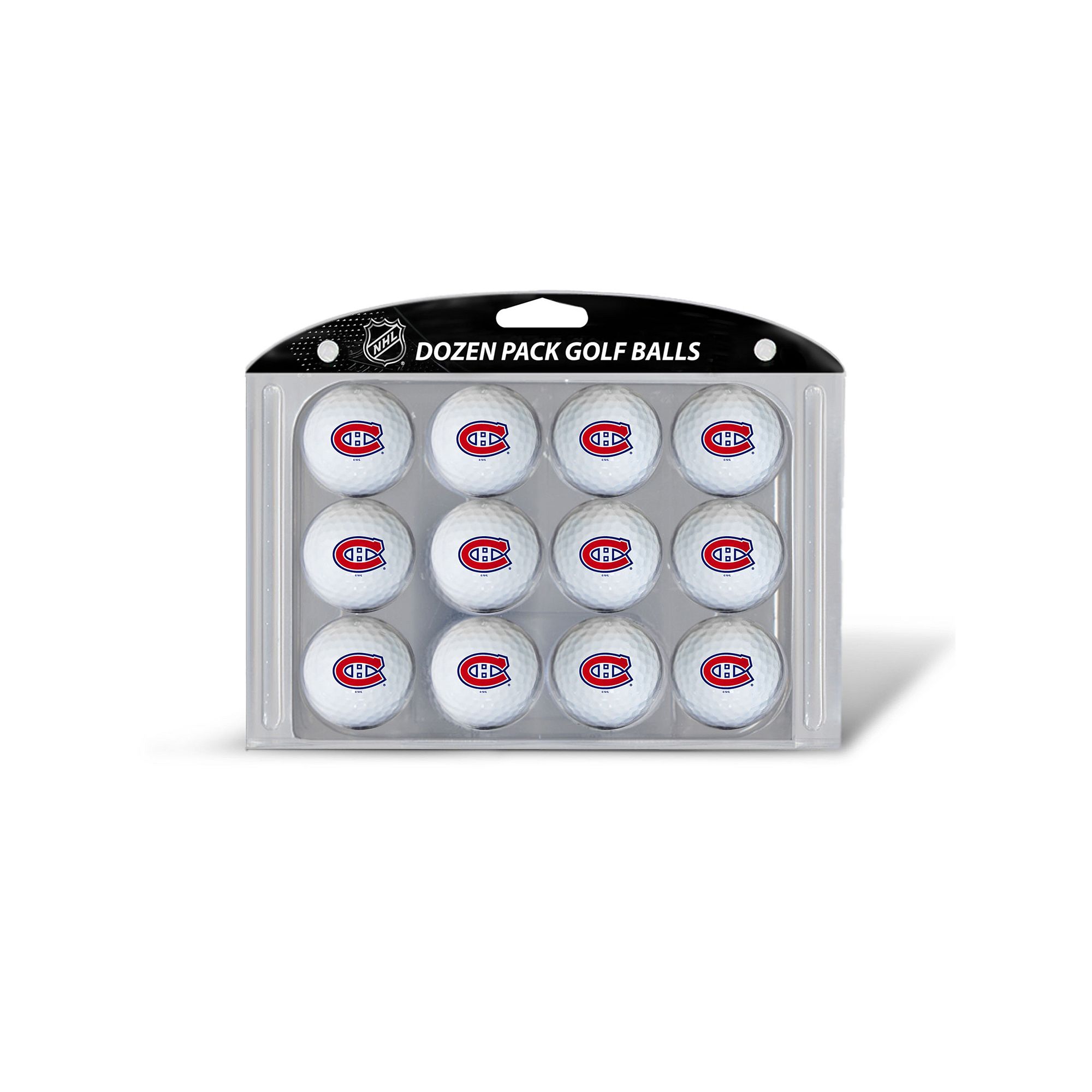 Team Golf Montreal Canadiens 12-Pack Golf Balls, Cnd Team