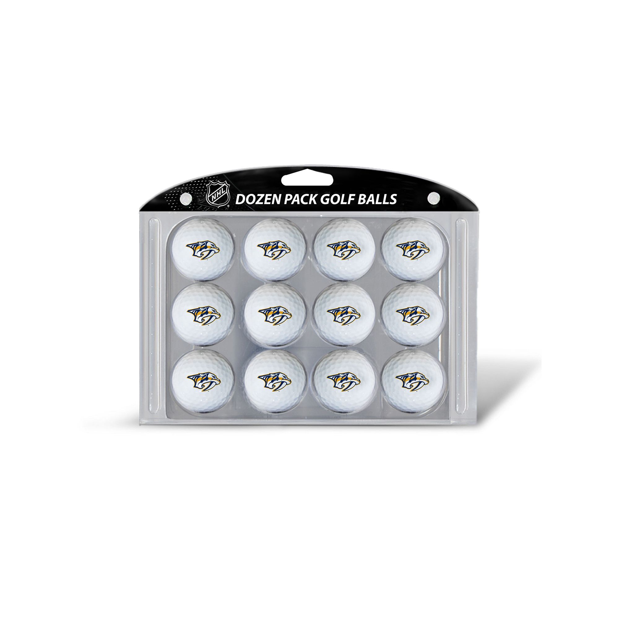 Team Golf Nashville Predators 12-Pack Golf Balls, Pdt Team