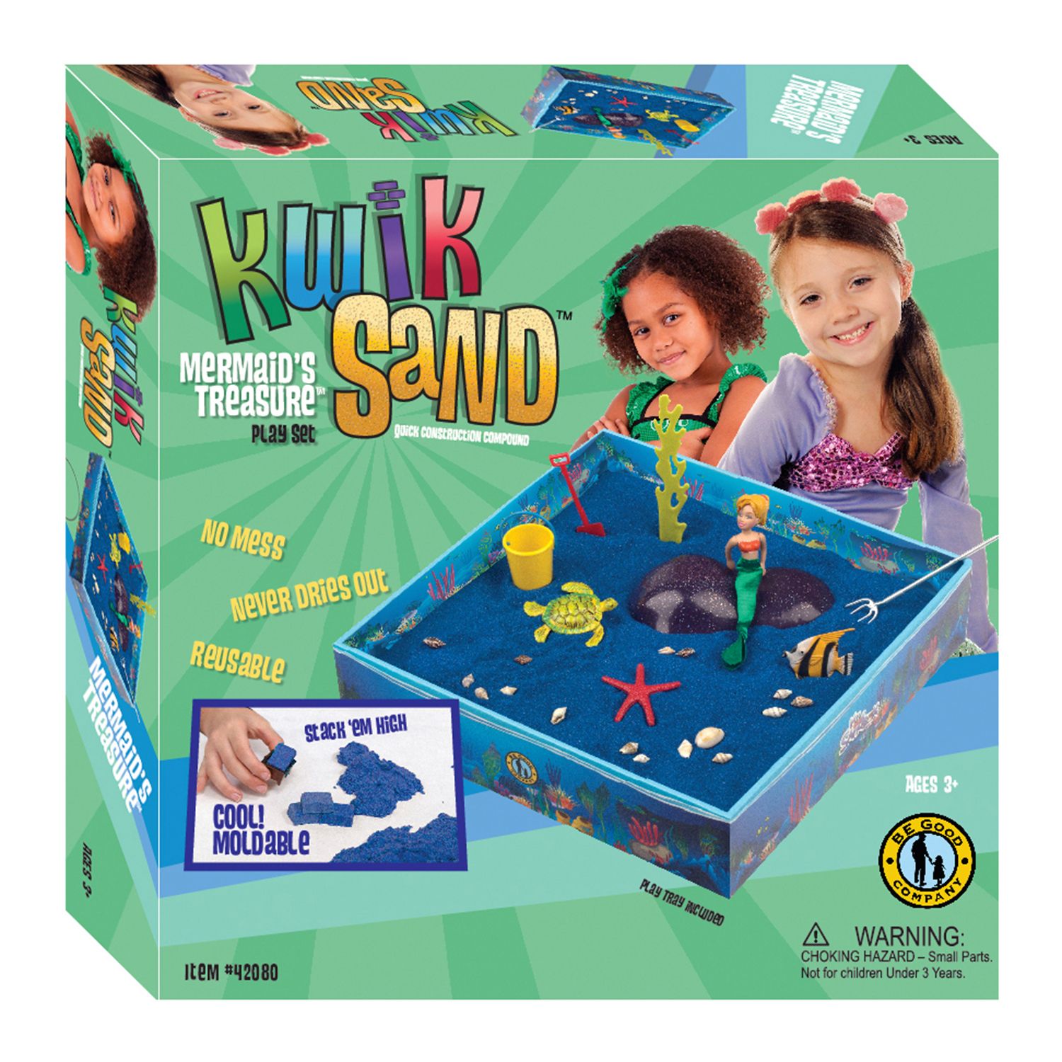 crazy sand mermaid playset