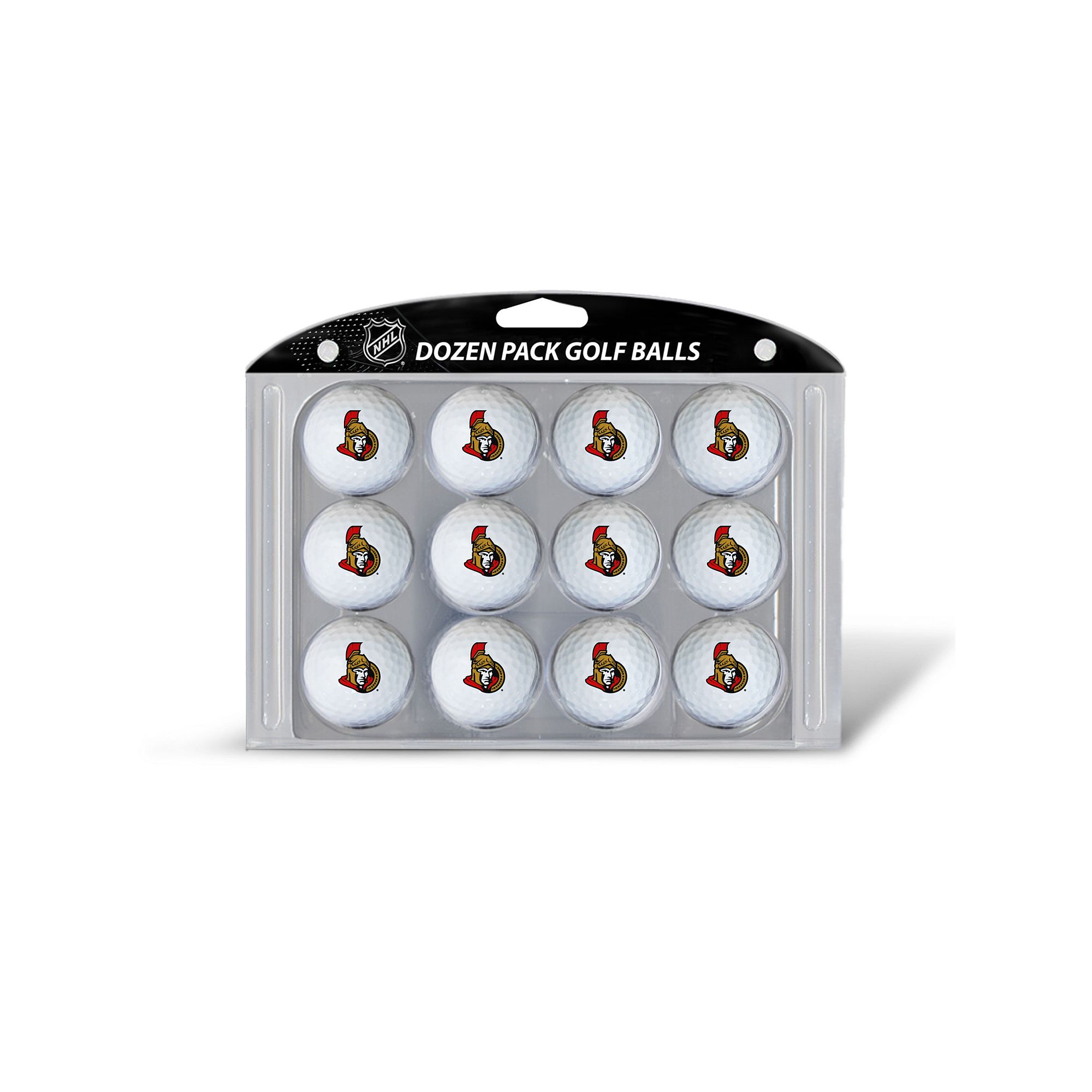 Team Golf Ottawa Senators 12-Pack Golf Balls, Sen Team