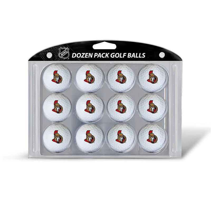 Team Golf Ottawa Senators 12-Pack Golf Balls, Sen Team