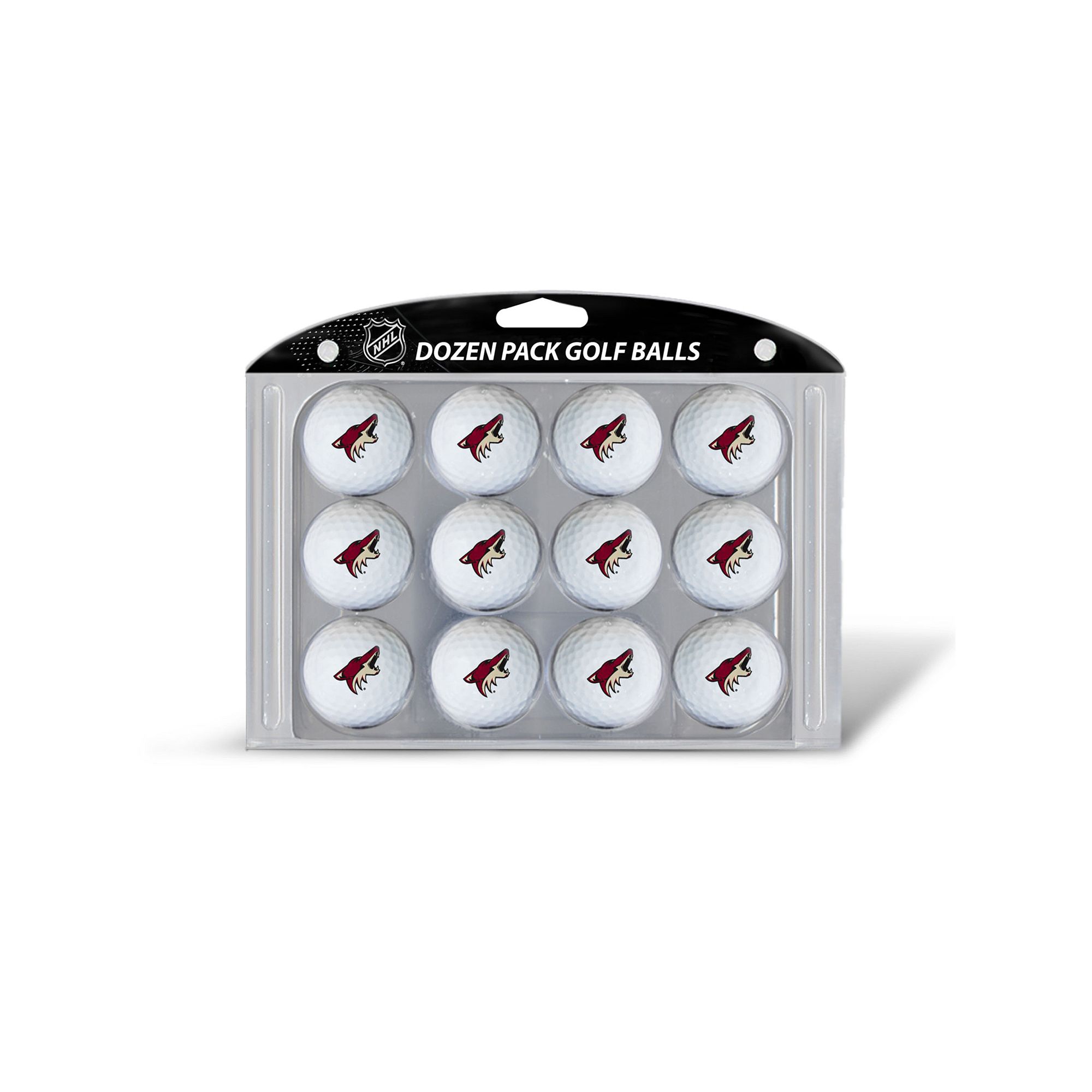 Team Golf Arizona Coyotes 12-Pack Golf Balls, Coy Team