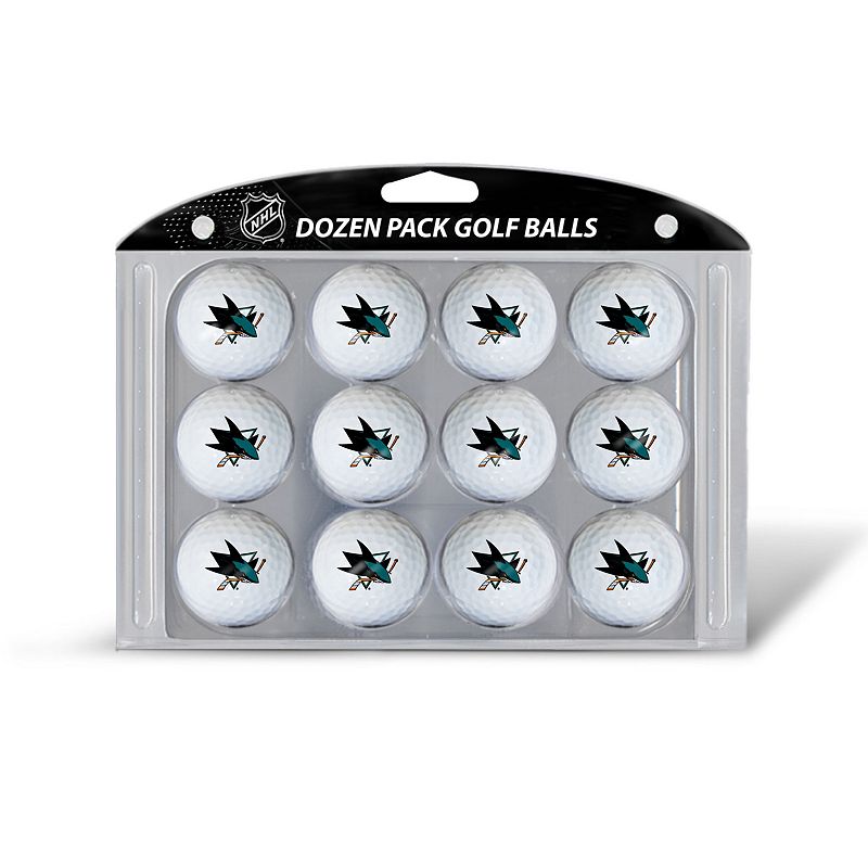 Team Golf San Jose Sharks 12-Pack Golf Balls, Sks Team
