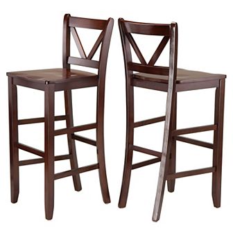 Winsome 2 pc Victor Bar Stool Set
