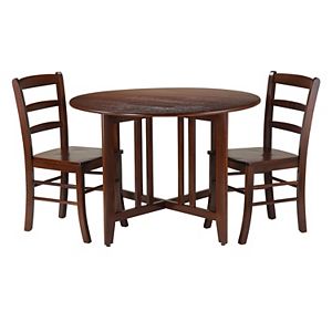 Winsome 3-piece Alamo Drop Leaf Dining Set