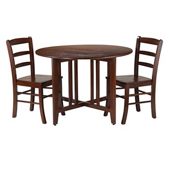 Winsome 3 pc Alamo Drop Leaf Dining Set