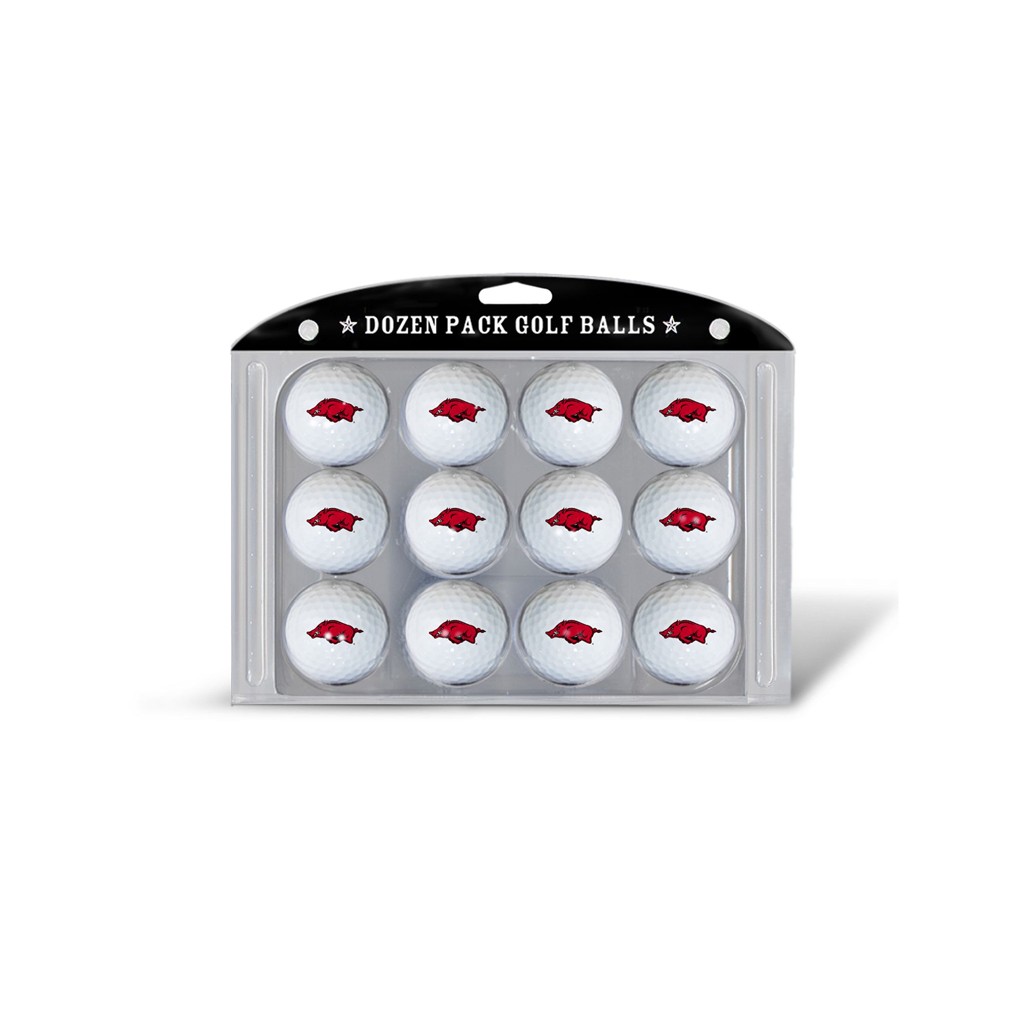 Team Golf Arkansas Razorbacks 12-Pack Golf Balls