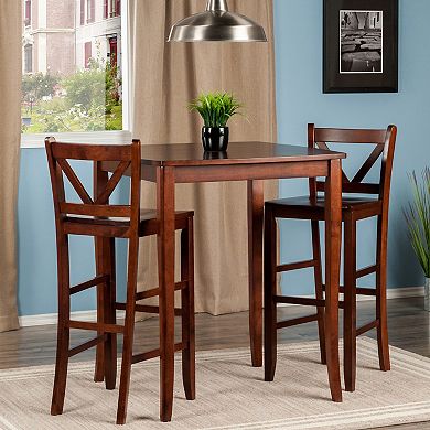 Winsome 3-piece Inglewood Dining Set