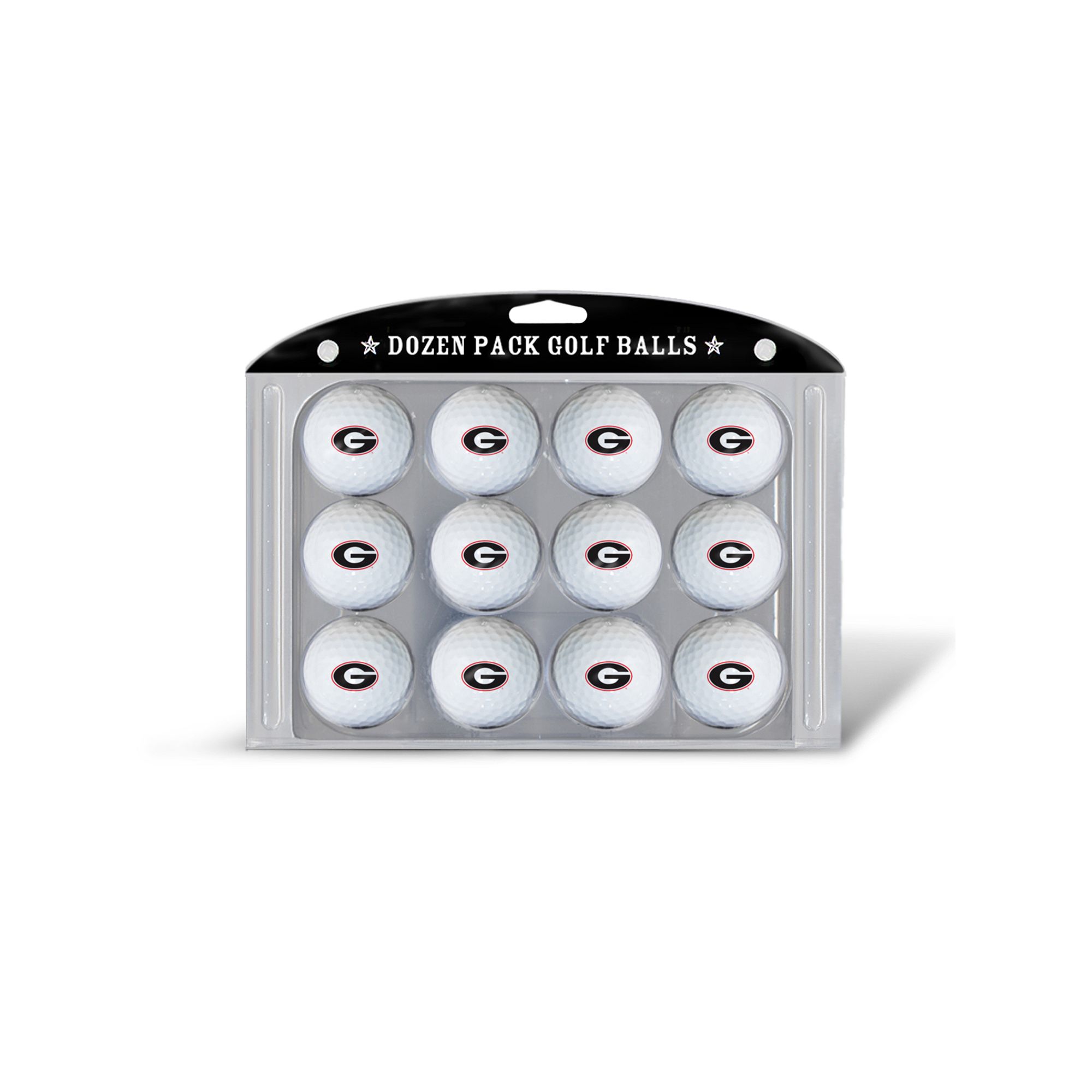 Team Golf Georgia Bulldogs 12-Pack Golf Balls