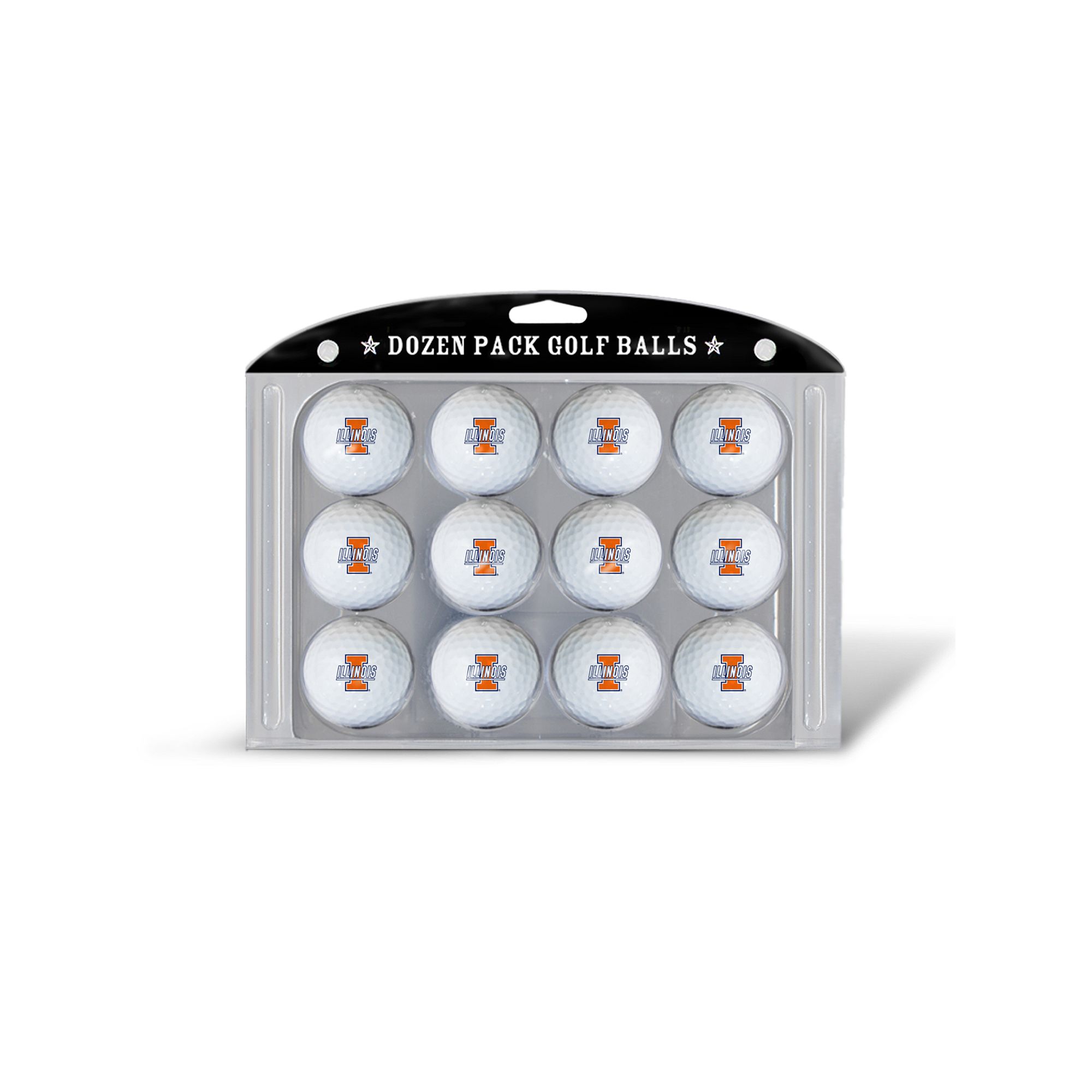 Team Golf Illinois Fighting Illini 12-Pack Golf Balls