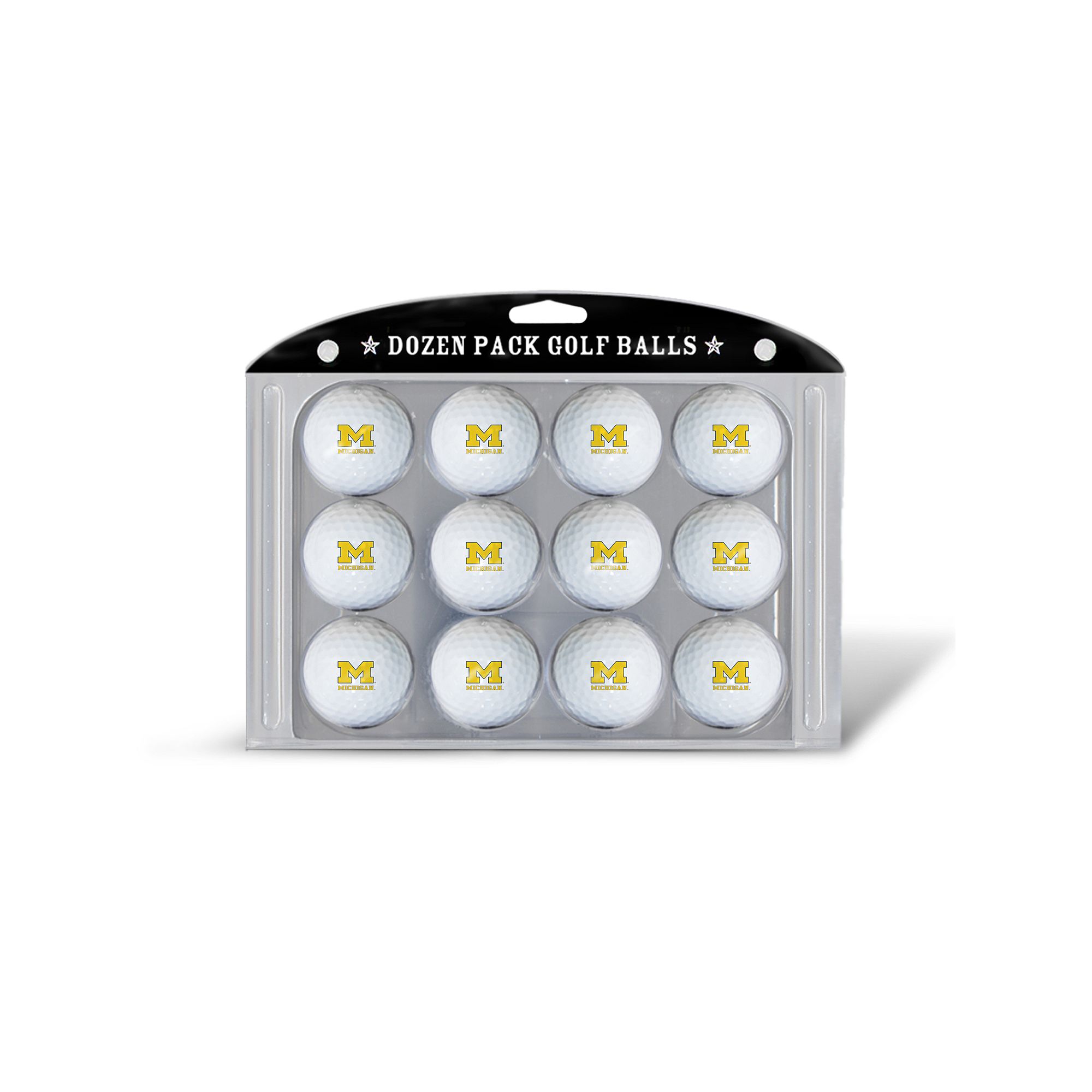 Team Golf Michigan Wolverines 12-Pack Golf Balls