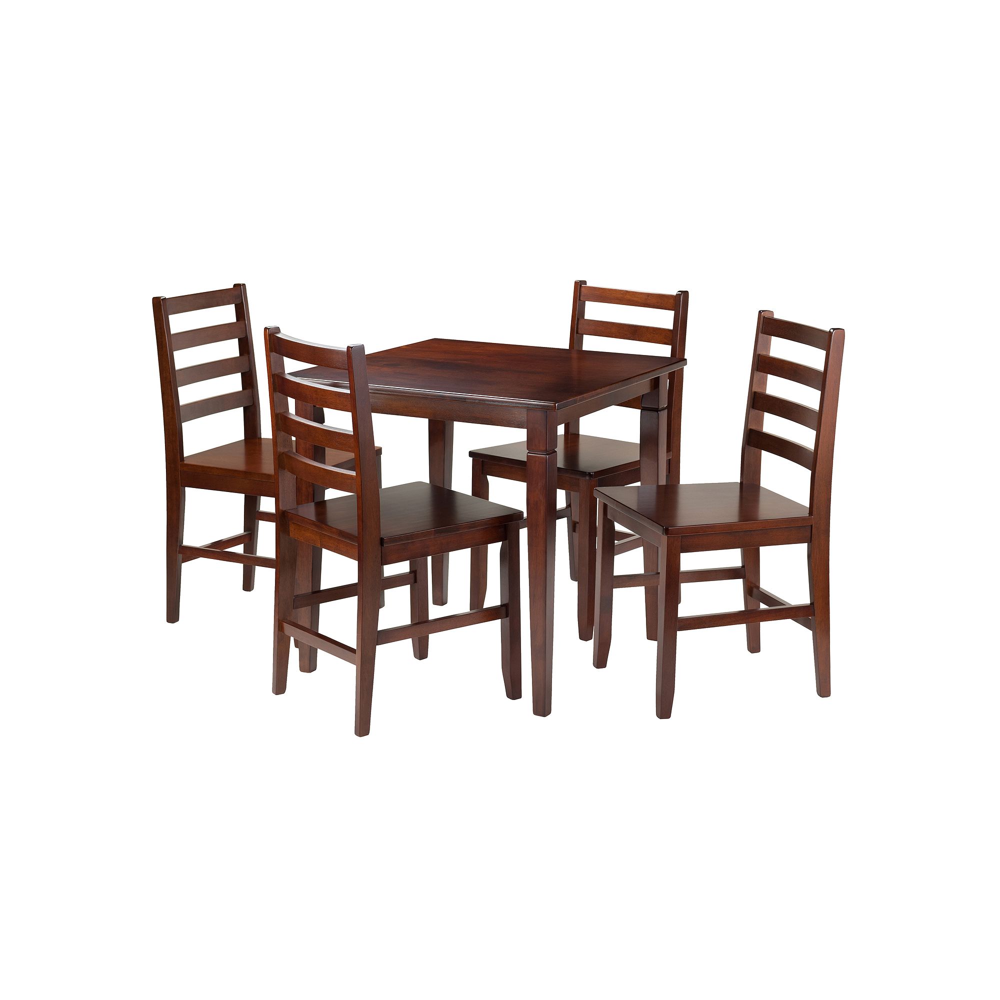 Winsome 5-piece Kingsgate Dining Set, Brown