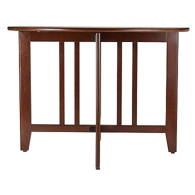 Winsome 5-piece Alamo Curved Ladder Chairs Dining Set