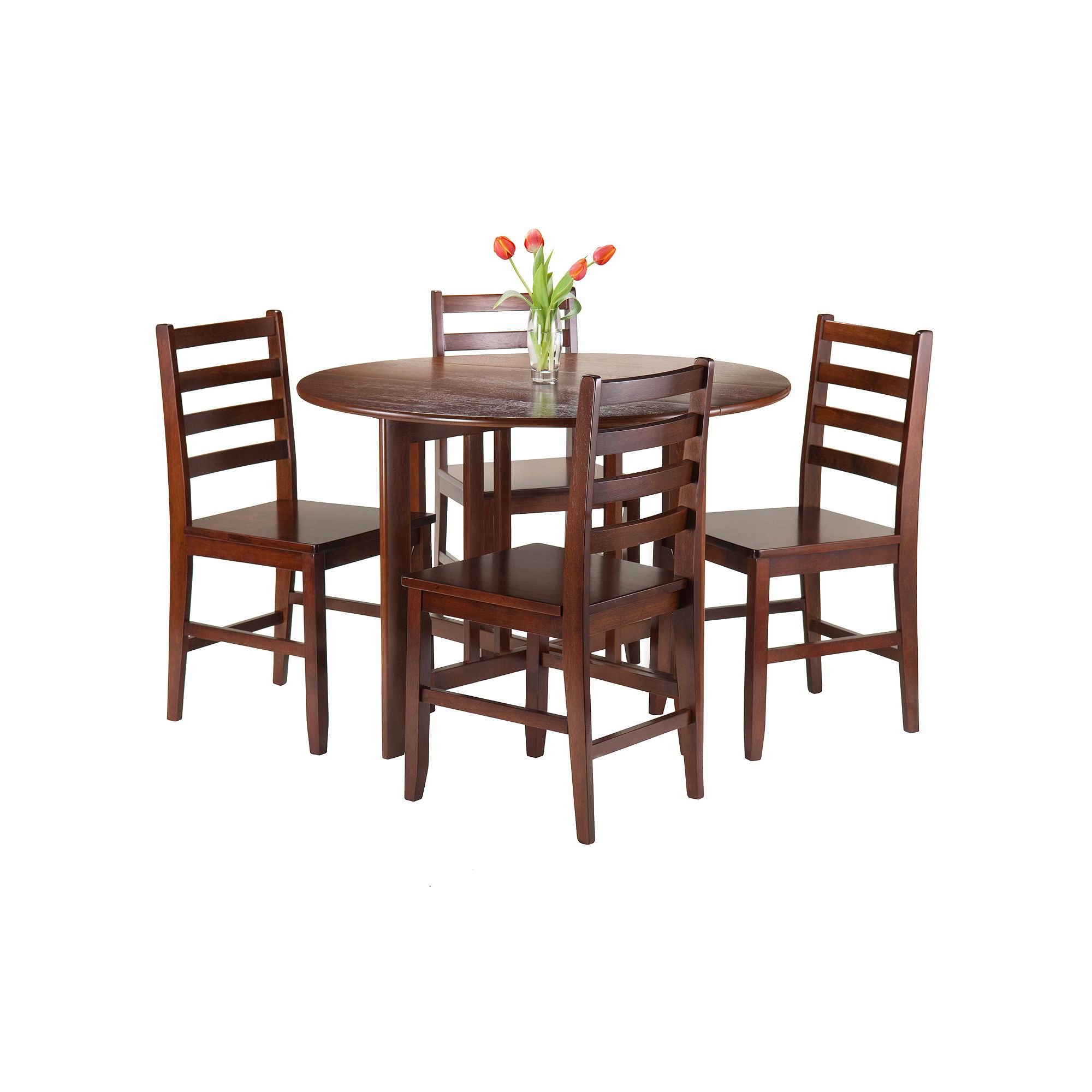 Winsome 5-piece Alamo Dining Set, Brown