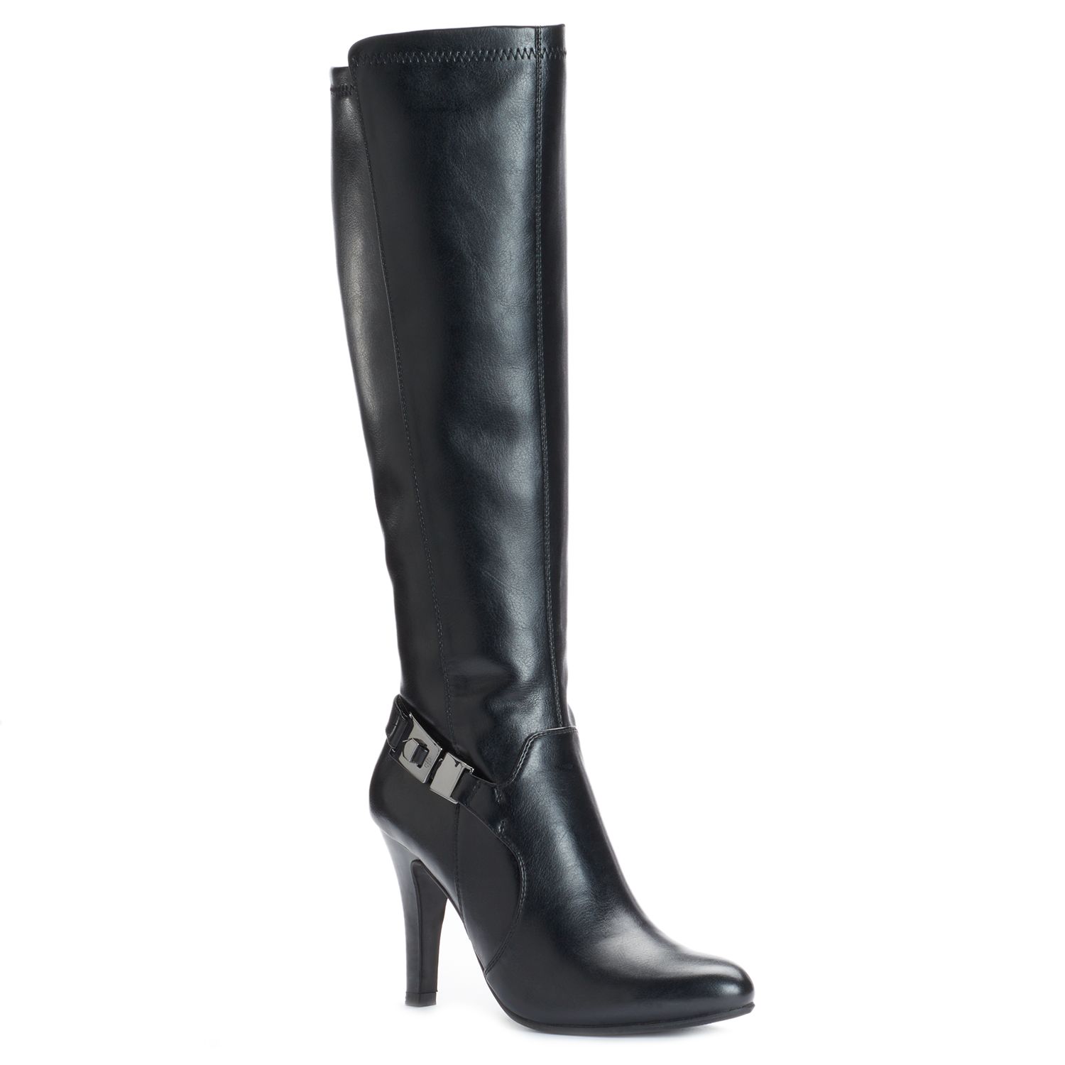 ladies knee high dress boots