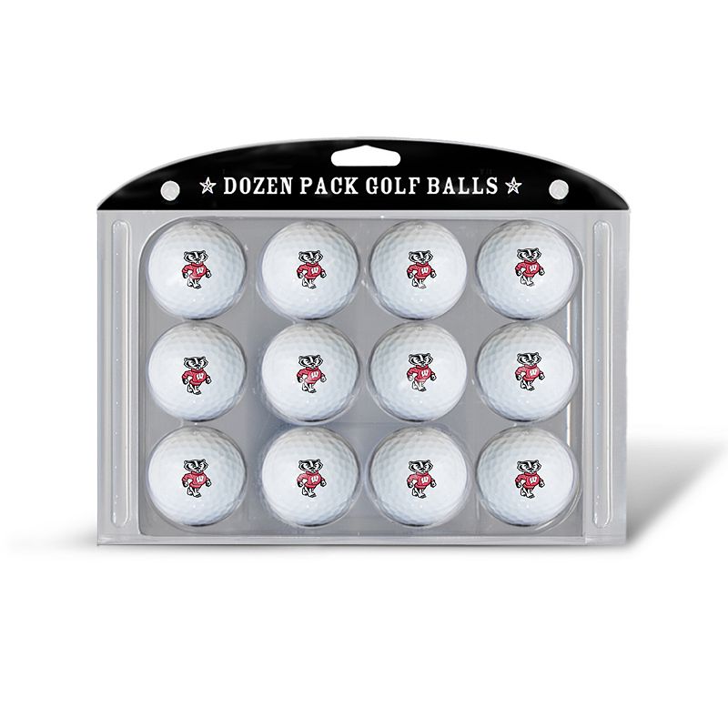 Team Golf Wisconsin Badgers 12-Pack Golf Balls