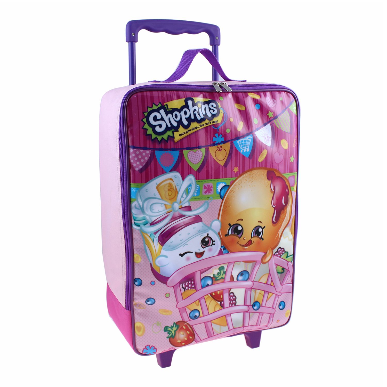 shopkins luggage set