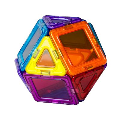 Magformers 14-pc. Clear Solid Rainbow Set