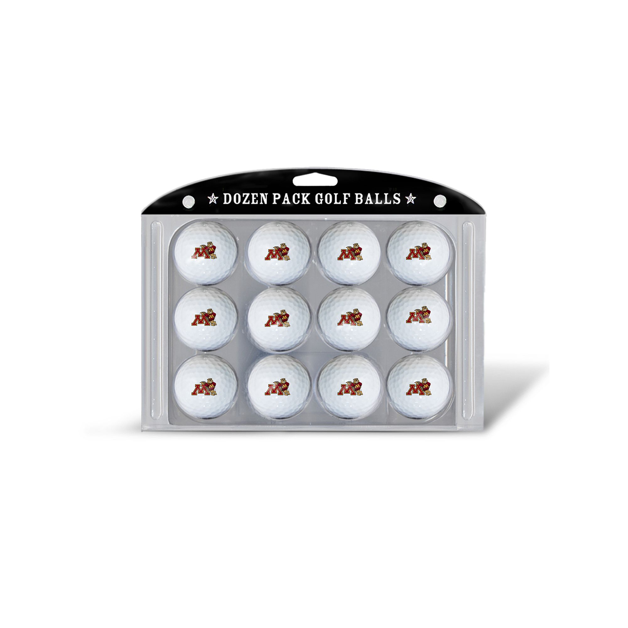 Team Golf Minnesota Golden Gophers 12-Pack Golf Balls