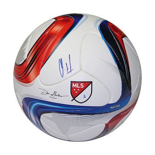 Steiner Sports Clint Dempsey Signed Adidas MLS 2015 Nativo Official Match Ball