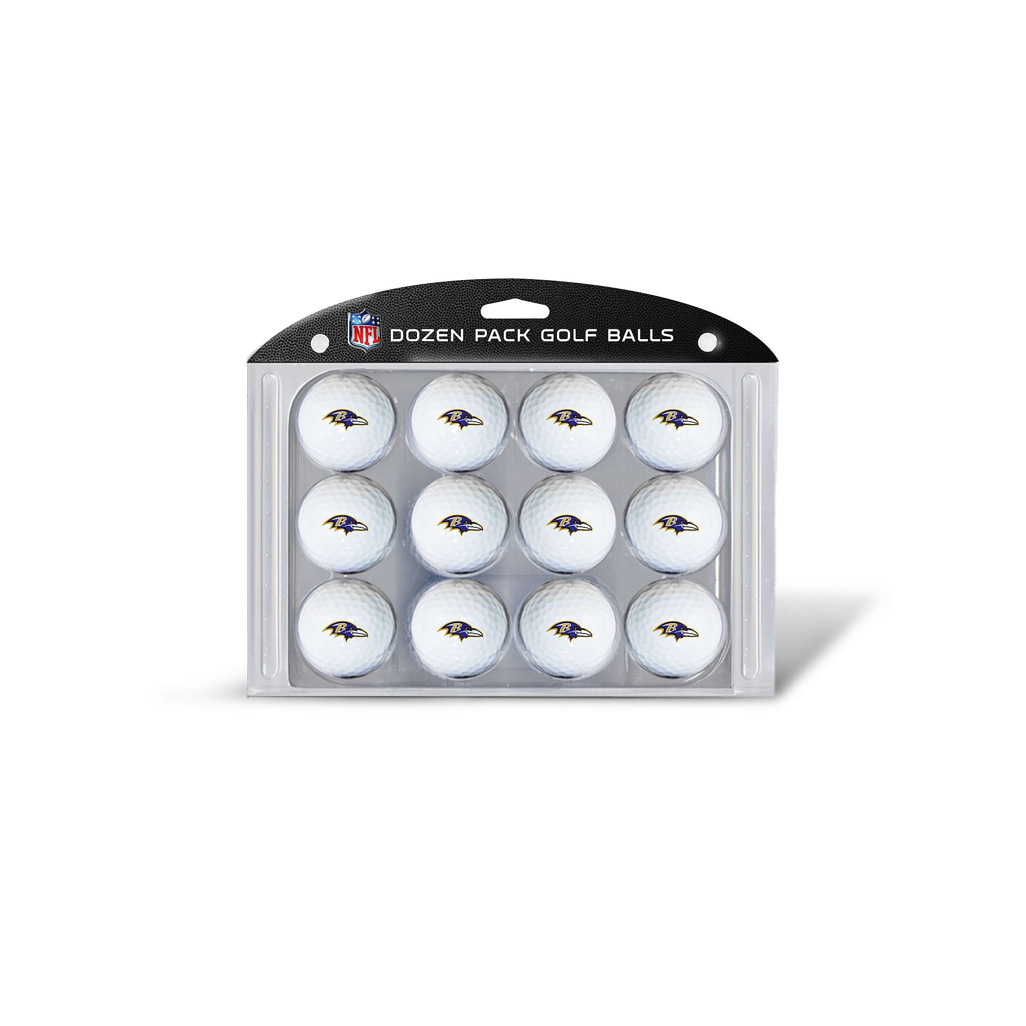Team Golf Baltimore Ravens 12-Pack Golf Balls