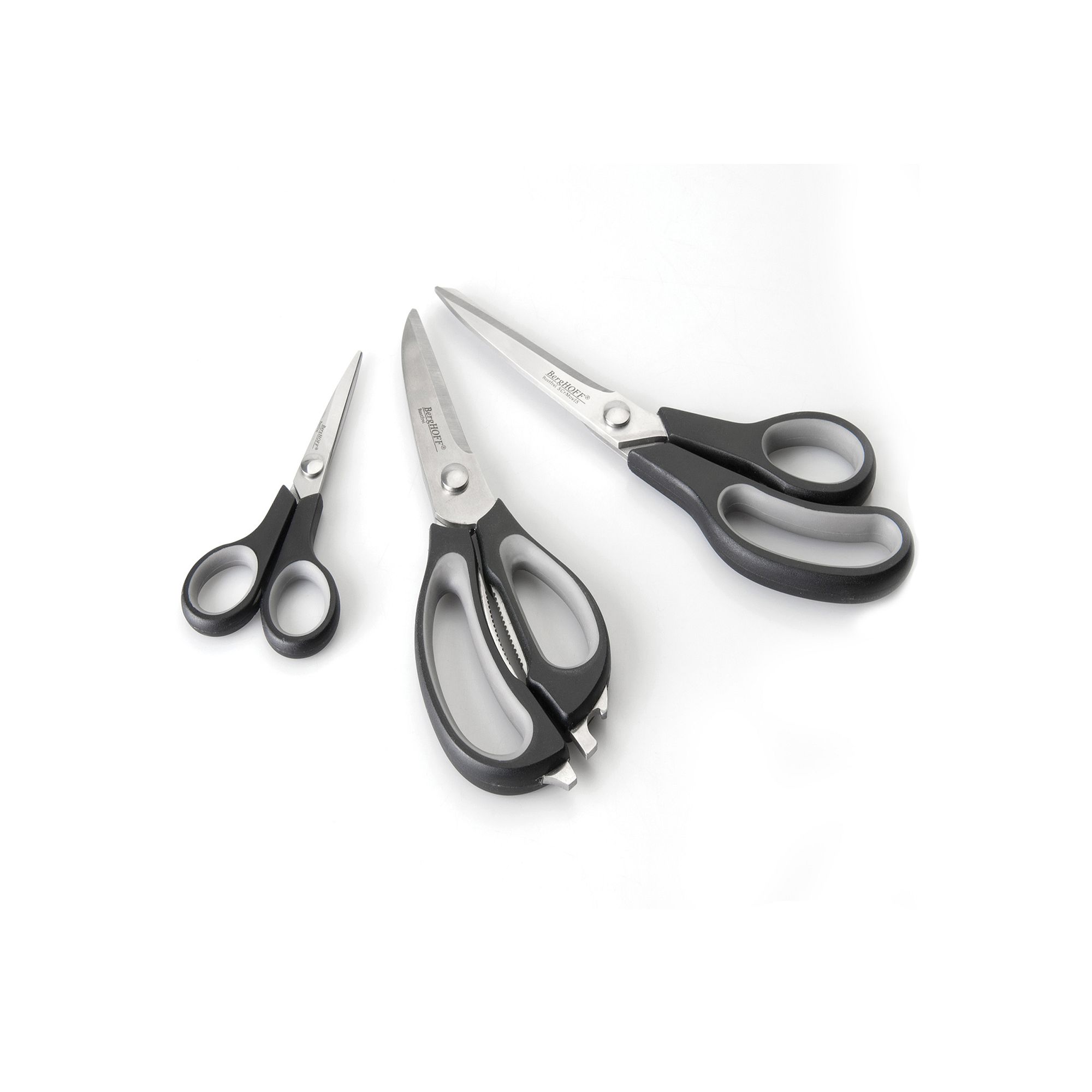 BergHOFF 3-pc. Black Scissor Set
