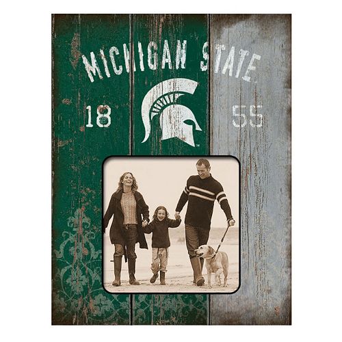 Legacy Athletic Michigan State Spartans Weatherboard 4″ x 4″ Picture Frame