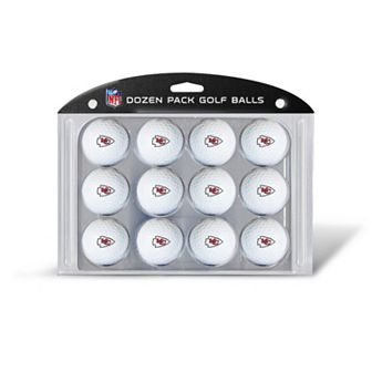 Team Golf Kansas City Chiefs 12-Pack Golf Balls