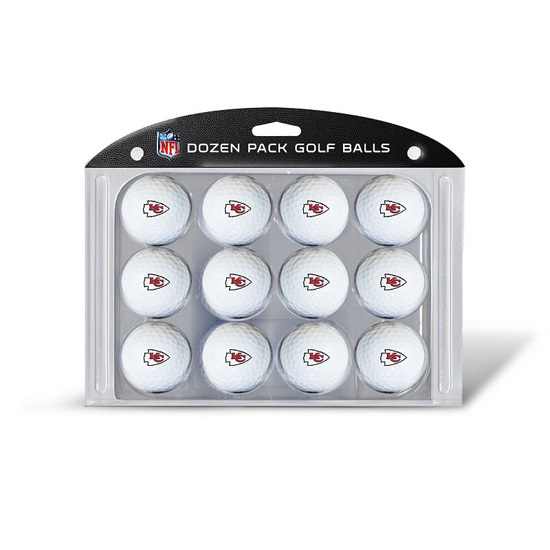 Team Golf Kansas City Chiefs 12-Pack Golf Balls