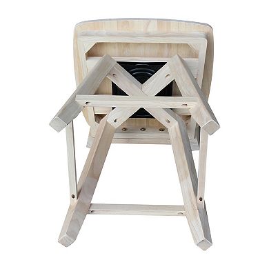 International Concepts 2-piece Stafford Chair Set