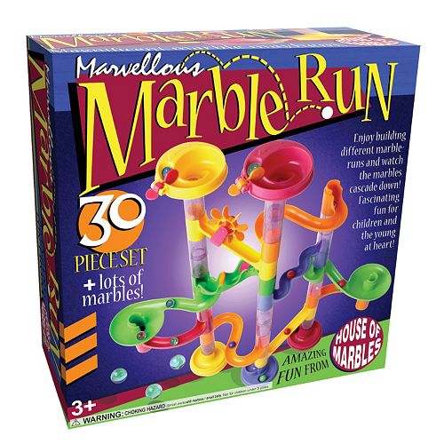 Marvellous Marble Run 30pc. Set by House of Marbles