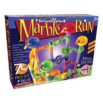 Marvellous Marble Run 70 pc Set by House of Marbles