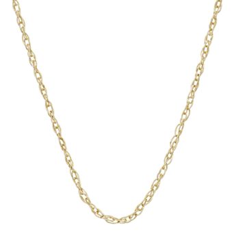 Jordan Blue 14k Gold Cable Chain Necklace - 18 in