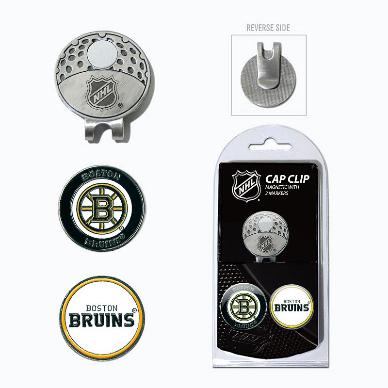 Team Golf Boston Bruins Cap Clip & Magnetic Ball Markers, Multicolor