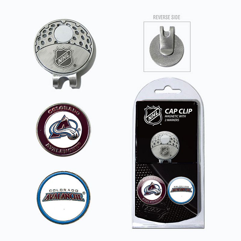 UPC 637556136473 product image for Team Golf Colorado Avalanche Cap Clip & Magnetic Ball Markers, Multicolor | upcitemdb.com