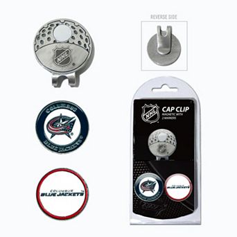 Team Golf Columbus Blue Jackets Cap Clip & Magnetic Ball Markers