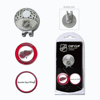 Team Golf Detroit Red Wings Cap Clip & Magnetic Ball Markers