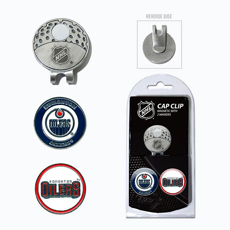 UPC 637556140470 product image for Team Golf Edmonton Oilers Cap Clip & Magnetic Ball Markers, Multicolor | upcitemdb.com