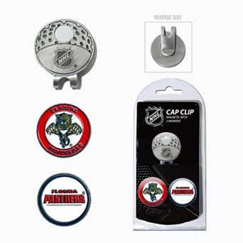 Team Golf Florida Panthers Cap Clip & Magnetic Ball Markers