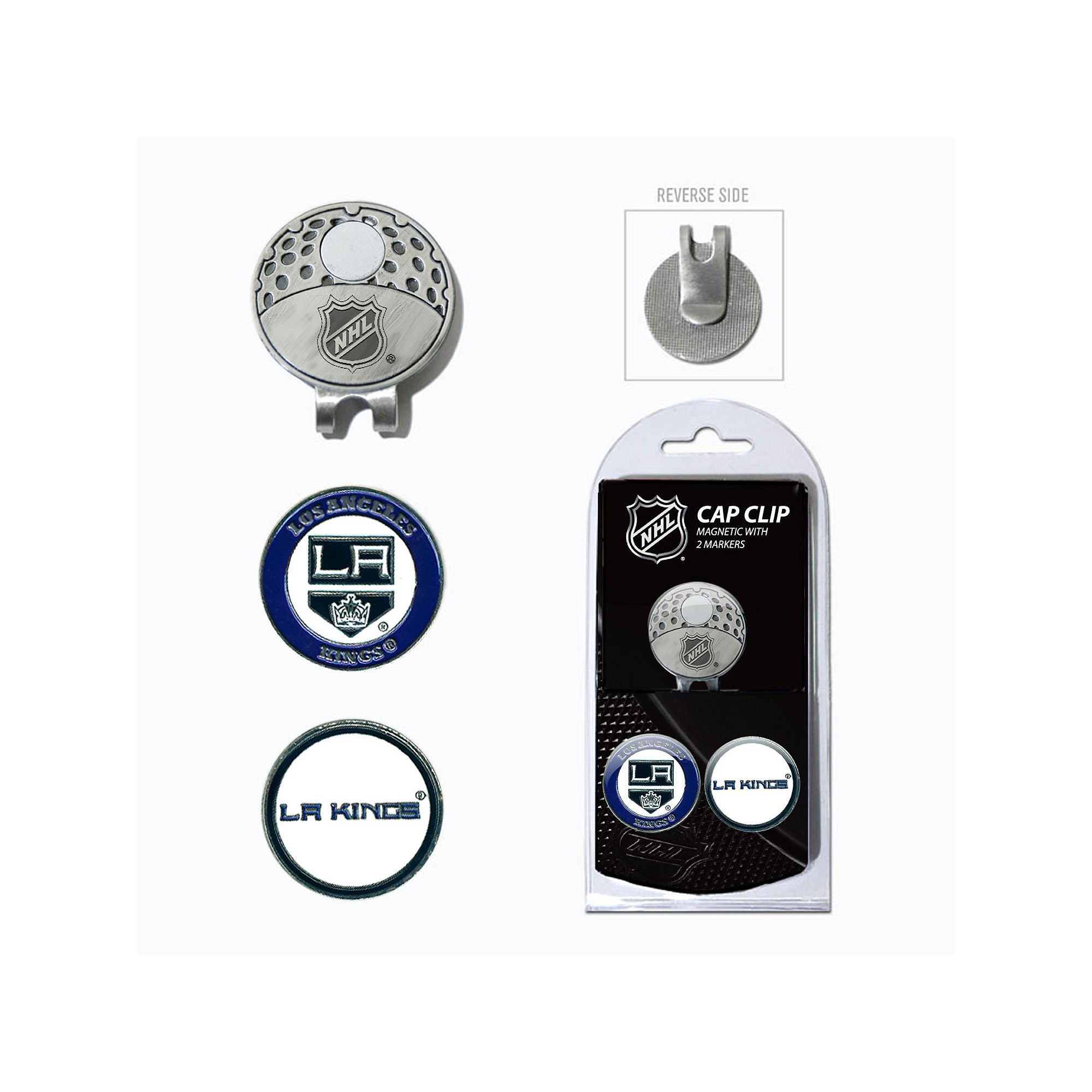 Team Golf Los Angeles Kings Cap Clip & Magnetic Ball Markers, Kgs Team