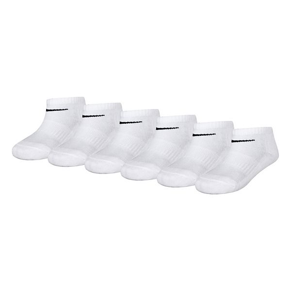 White nike shop no show socks