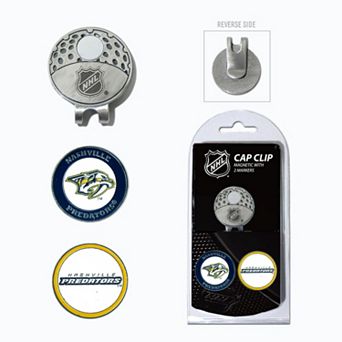 Team Golf Nashville Predators Cap Clip & Magnetic Ball Markers