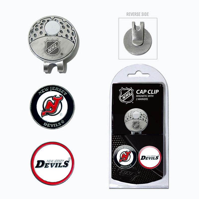 Team Golf New Jersey Devils Cap Clip & Magnetic Ball Markers, Multicolor