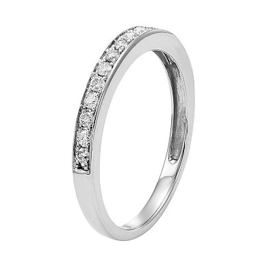 1/4 Carat T.W. IGL Certified Diamond 14k Gold Wedding Ring
